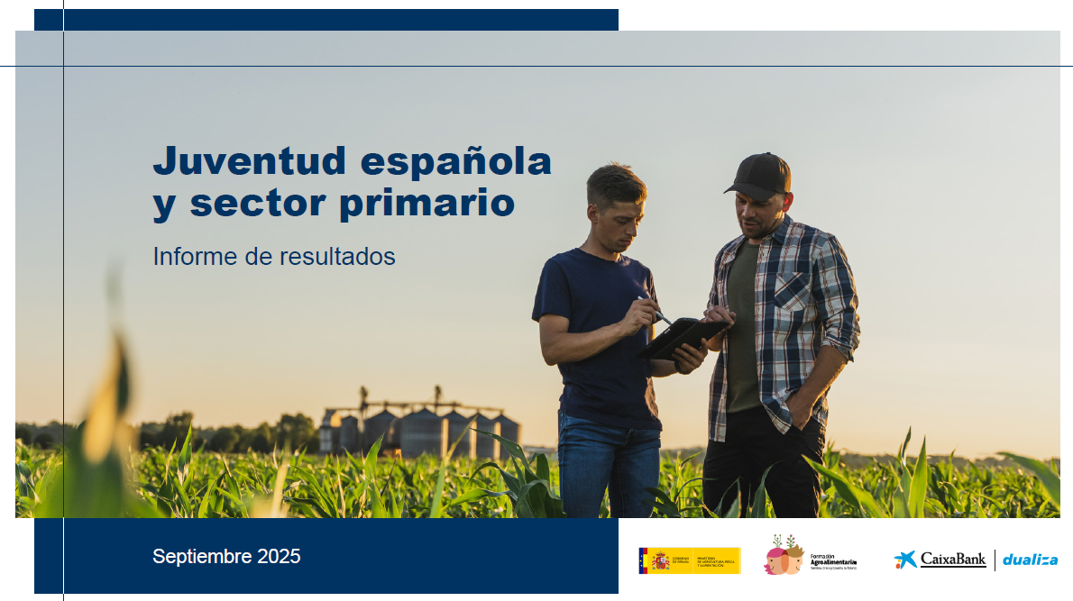 Juventud española y sector primario