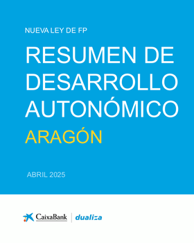 Nueva Ley de FP: Resumen de desarrollo autonómico Aragón