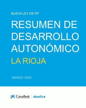 Nueva Ley de FP: Resumen de desarrollo autonómico La Rioja (Marzo 2025)